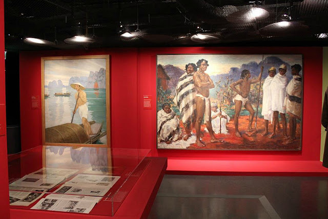 Exposition peinture des lointains musée Quai Branly-Jacques Chirac peintre collection 