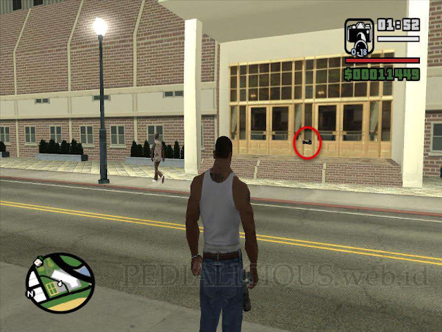 Lokasi Camera (Kamera) di Avispa Country Club GTA San Andreas