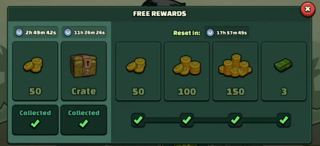 Mini Militia Collect Free Rewards
