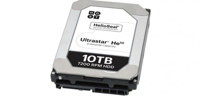 Western Digital’s HGST releases helium-filled 10TB hard drive