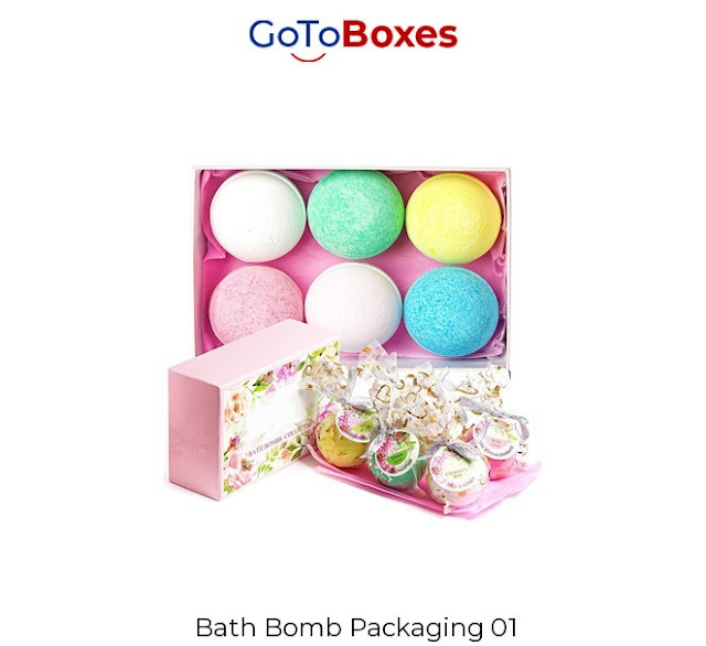 GoToBoxes manufacture specifically designed Bath Bomb Boxes in customized designs and prints. With fastest turnaround services of organic exclusive boxes.