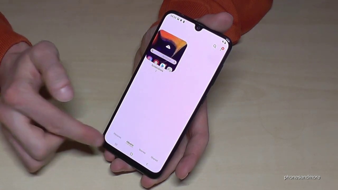 screenshot in samsung a50