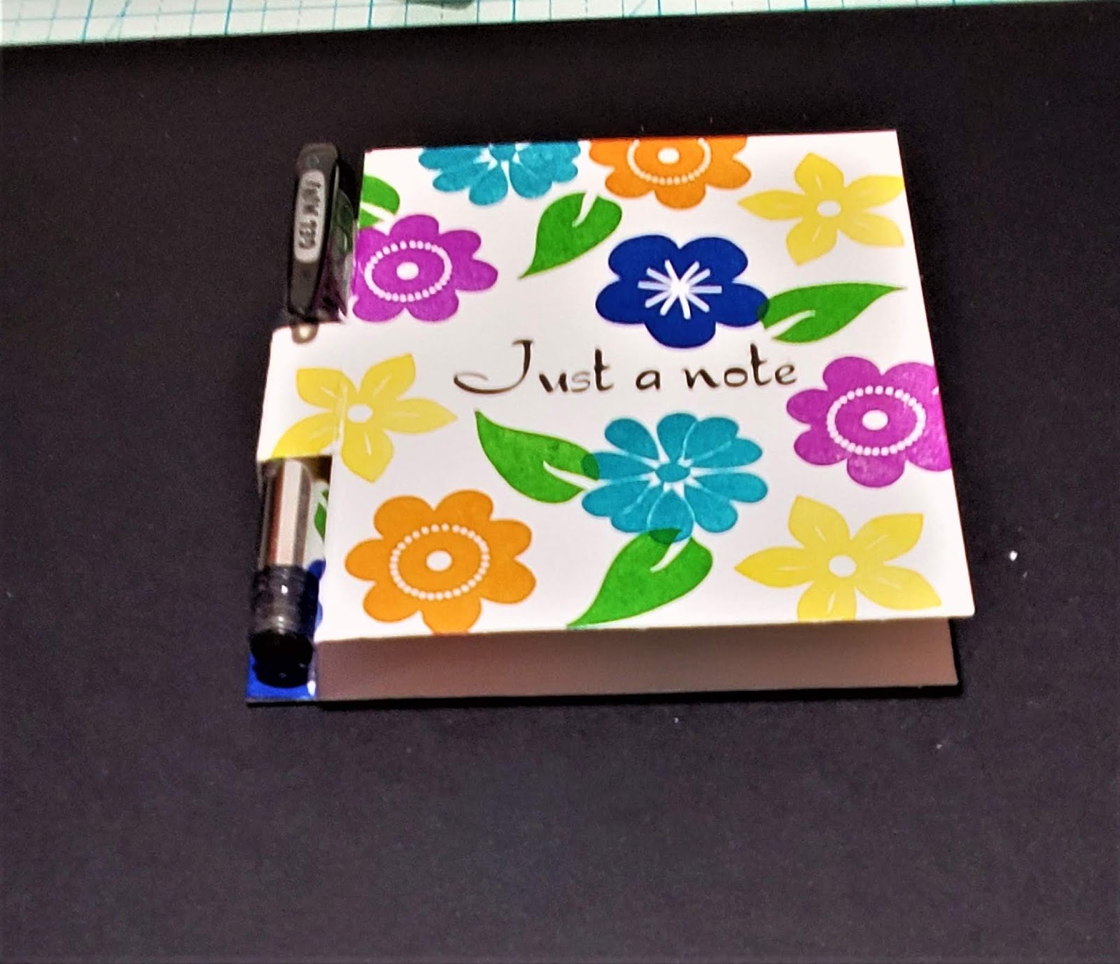 Post It Note Cover Crackerbox Stamps Blog