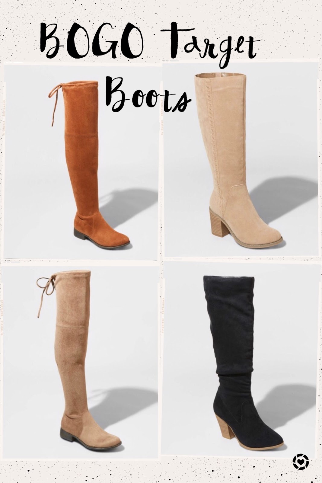 Best Boots for Fall 2019 Under $50 - Affordable by Amanda, Florida style blogger shares her Target boot finds for less than $50 this fall season