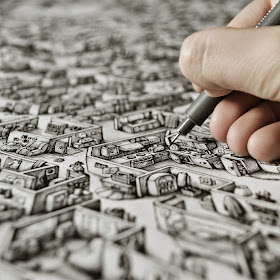 07-Marija-Tiurina-Intricate-and-Detailed-Ink-Maze-Drawings-www-designstack-co