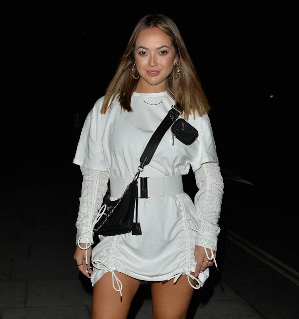 Sharon Gaffka – Posing at Libertine Nightclub London - imagedesi.com