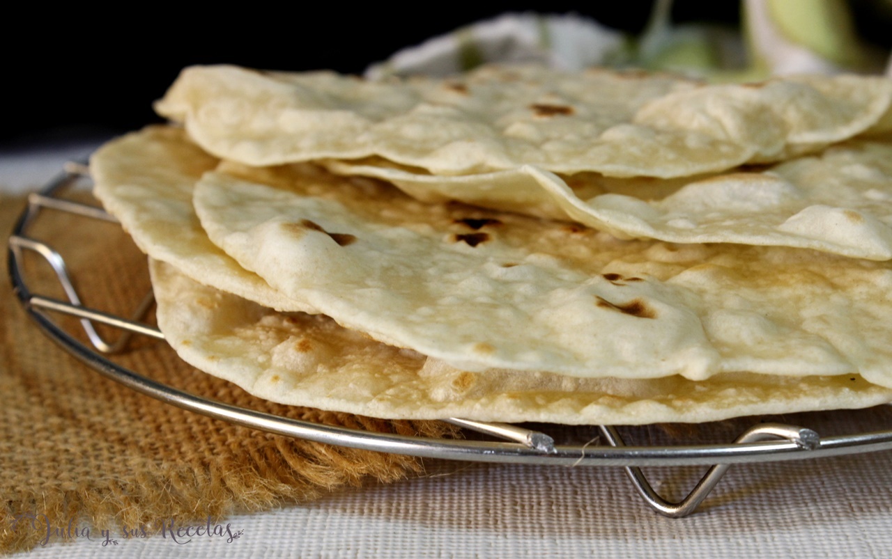 JULIA Y SUS RECETAS Cómo hacer tortillas de trigo mexicanas