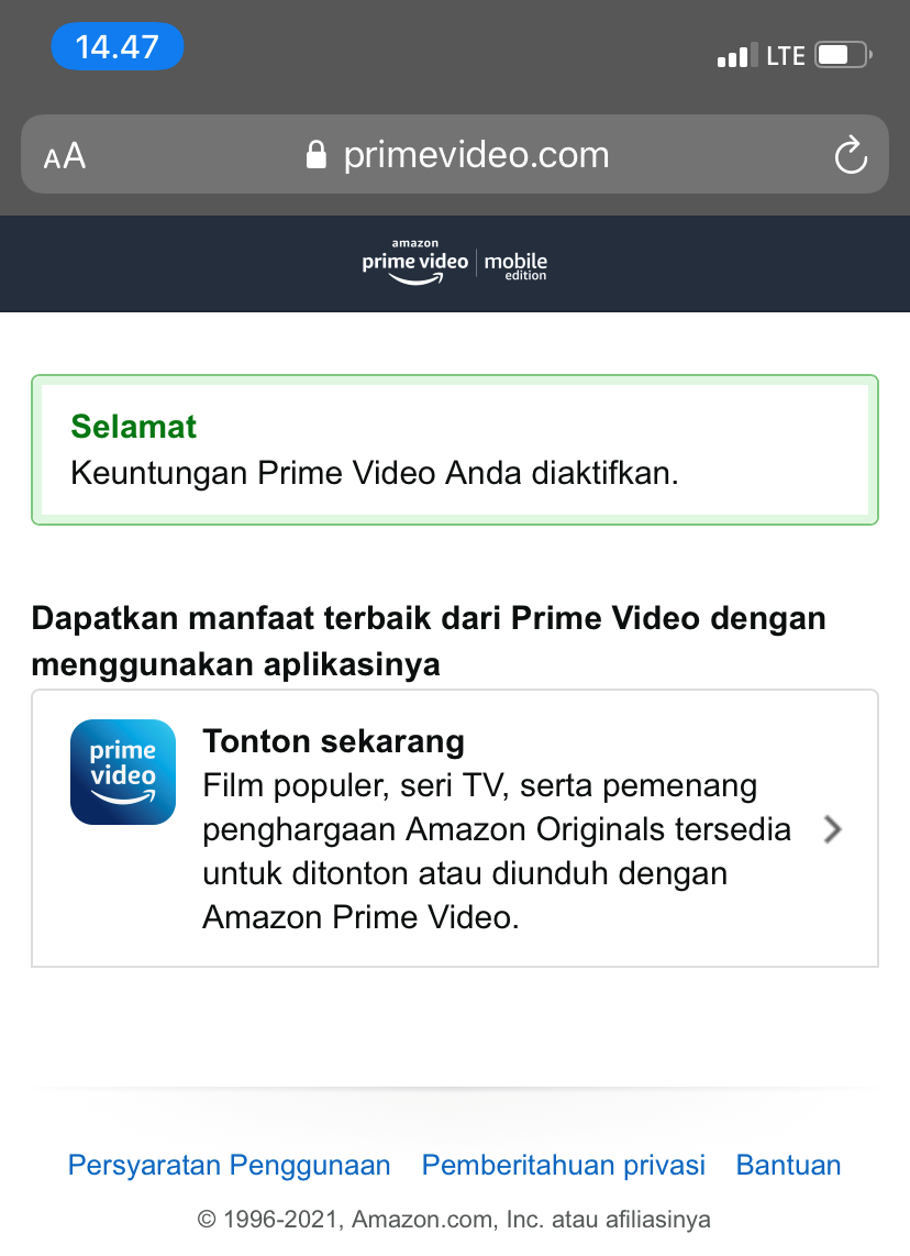 Telkomsel X Amazon Prime Video Rezky Pratama Blog