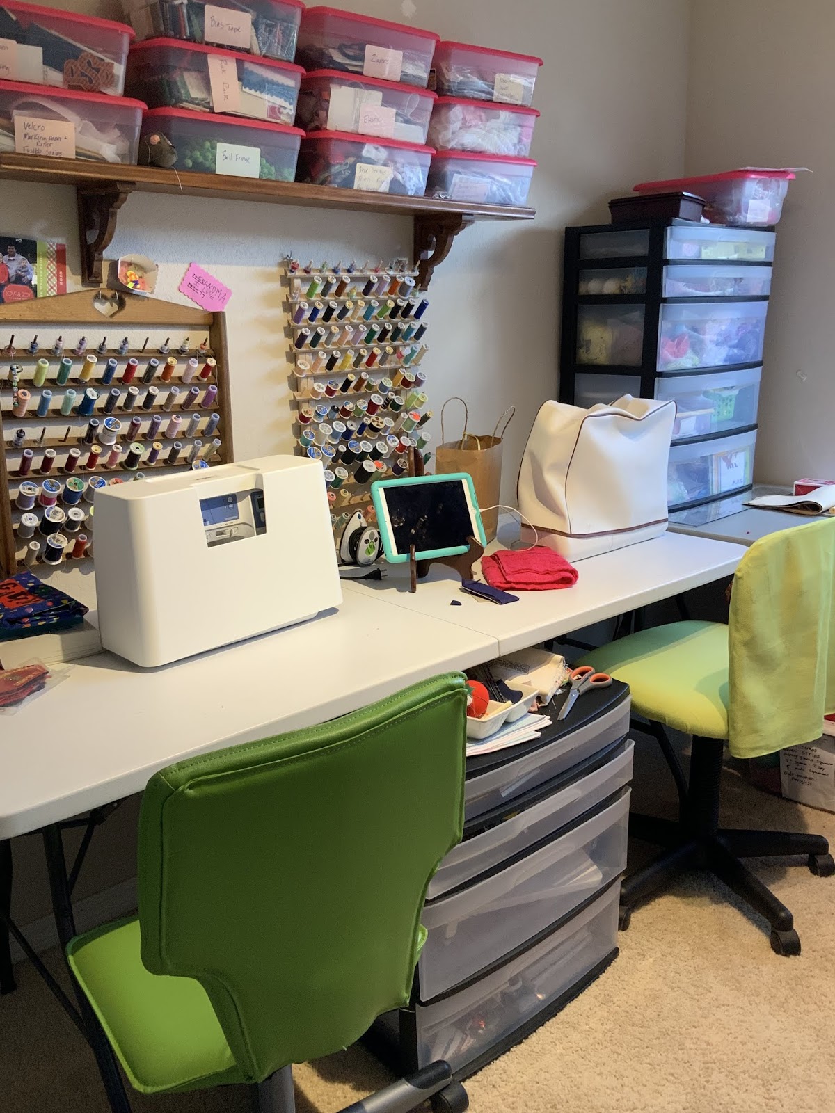 If you do stuff, stuff gets done Second hand chairs, sewing, CVS deals