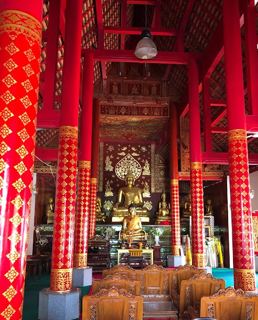 Wat Pan Ping - Chiang Mai - Tailândia Wat Pan Ping - Chiang Mai - Tailândia