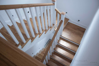 forrar unas escaleras con parquet