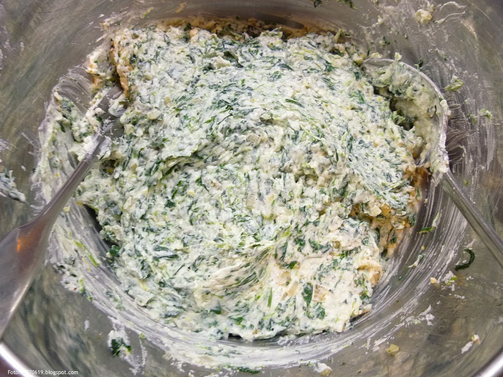 Kraut & Rüben: Rezept. Spinat-Ziegenkäse Crespelle/Flädle