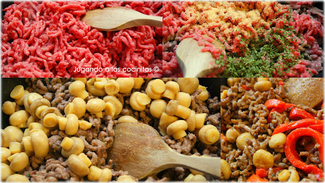  Salteado de carne Chipotle. 