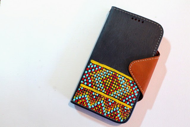 punk projects: DIY Faux Seed Bead Phone Case