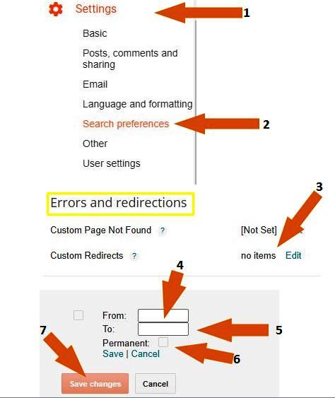 redirect blogger post to another url, Custom redirets, url redirect, url redirection, redirections, 301 redirect, 302 redirect, redirect url, hingme
