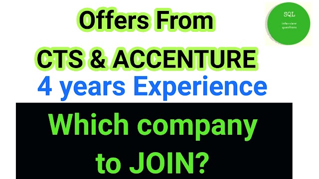 Which Company to join Accenture or Cognizant Quora
