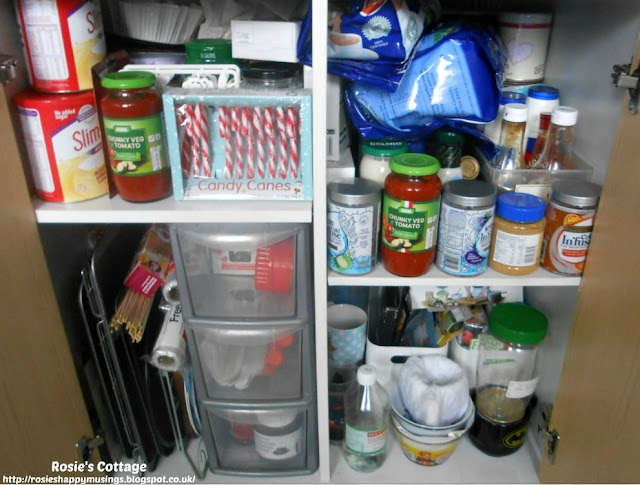 Kitchen Cabinet Re-Organisation: What a mess! Time to get to work...