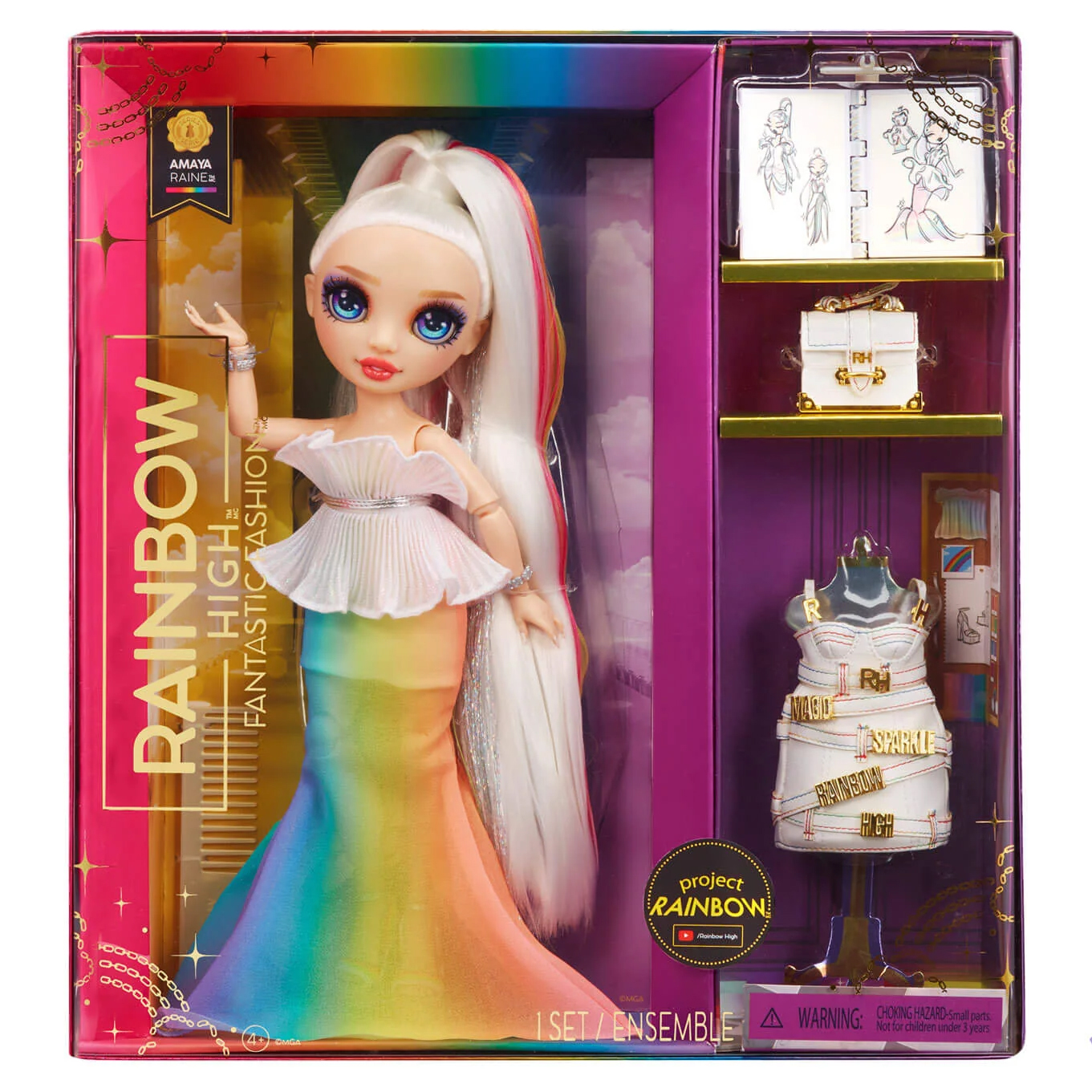 Rainbow High Amaya Raine Rainbow High Fantastic Fashion Doll The Toy Pool