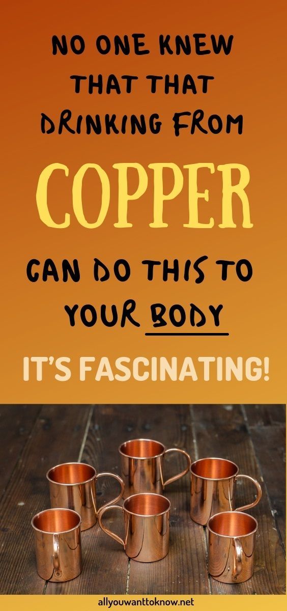 NO ONE KNEW THAT THAT DRINKING FROM COPPER CAN DO THIS TO YOUR BODY, IT