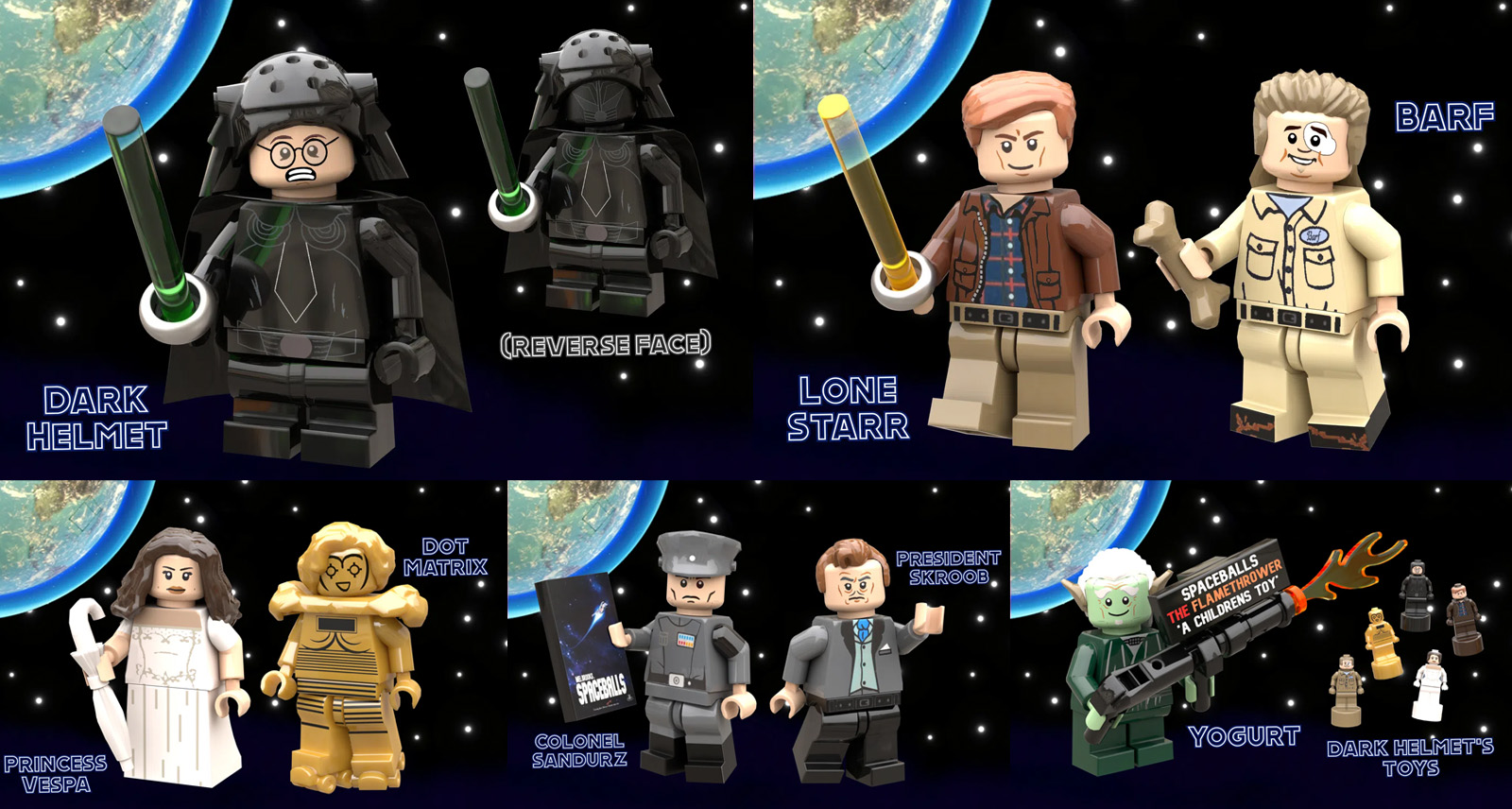 SPACEBALLS 10K Support on LEGO IDEAS