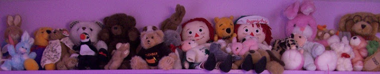 Sixteen Years of Stuffed Friends