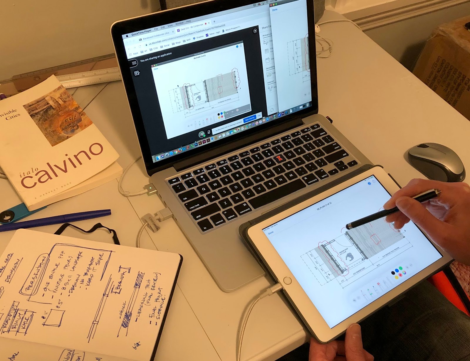 archisketches The Digital Desk Crit