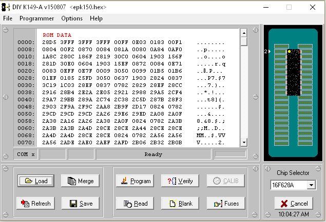 K150 PIC programmer « Electronics Time