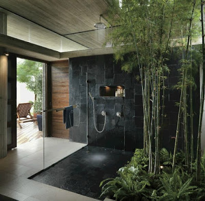 Desain kamar mandi natural Desain kamar mandi natural