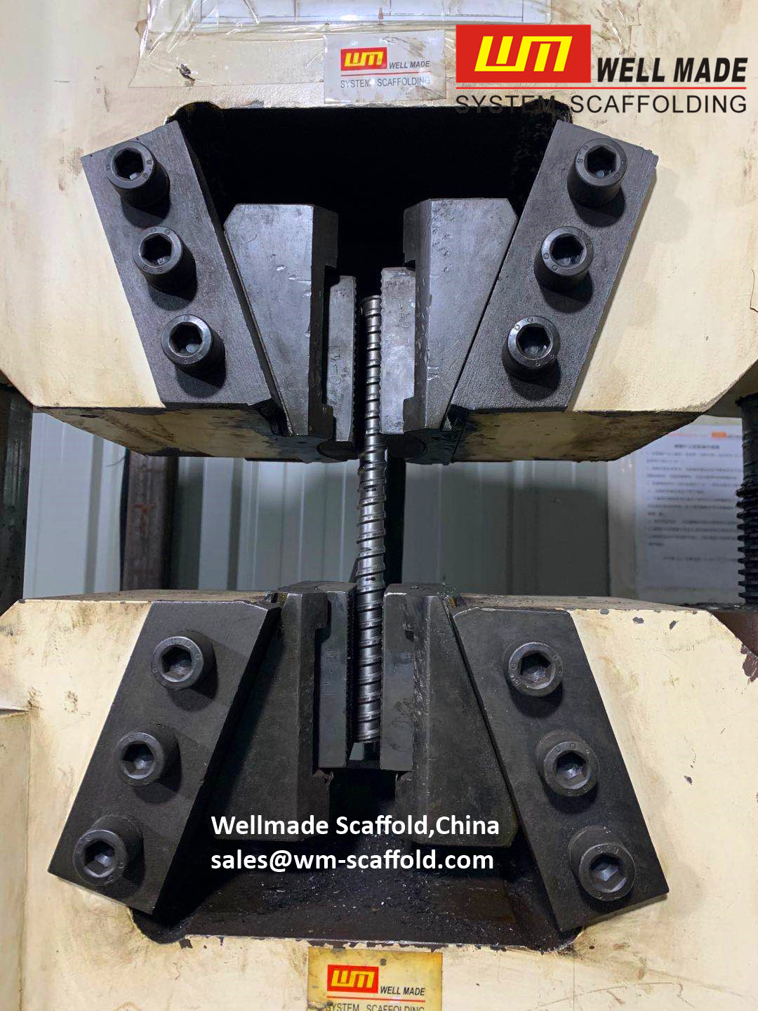 Concrete Tie Rod Ultimate Test In Wellmade Special 42CrMo High