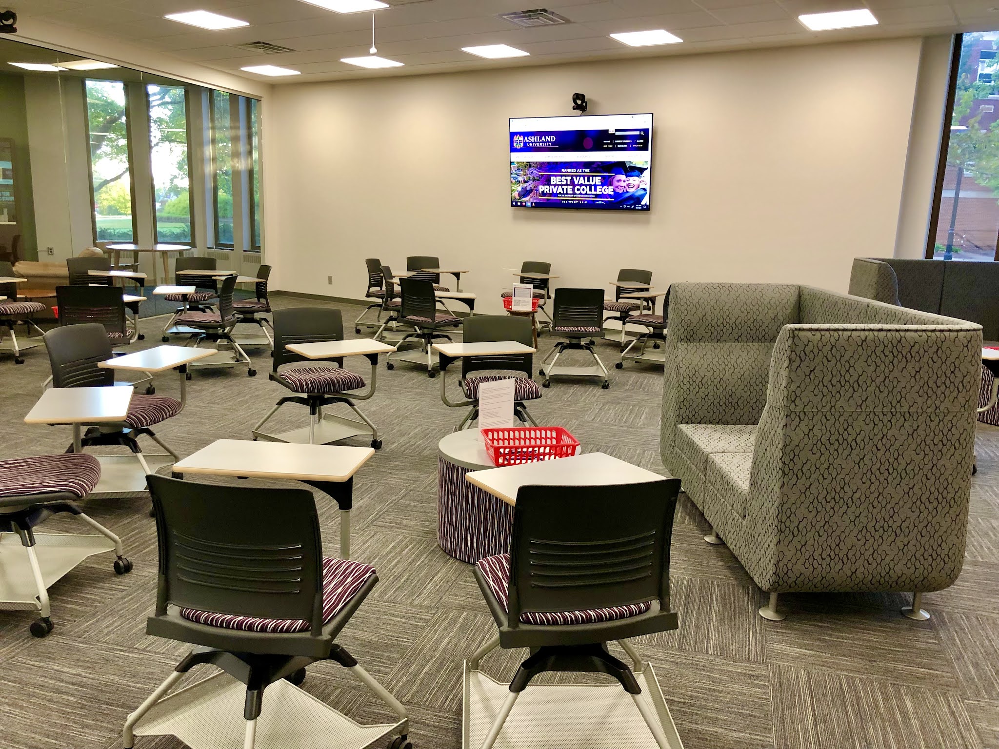 Archer Library News Dedication Ceremony Active Learning Lab