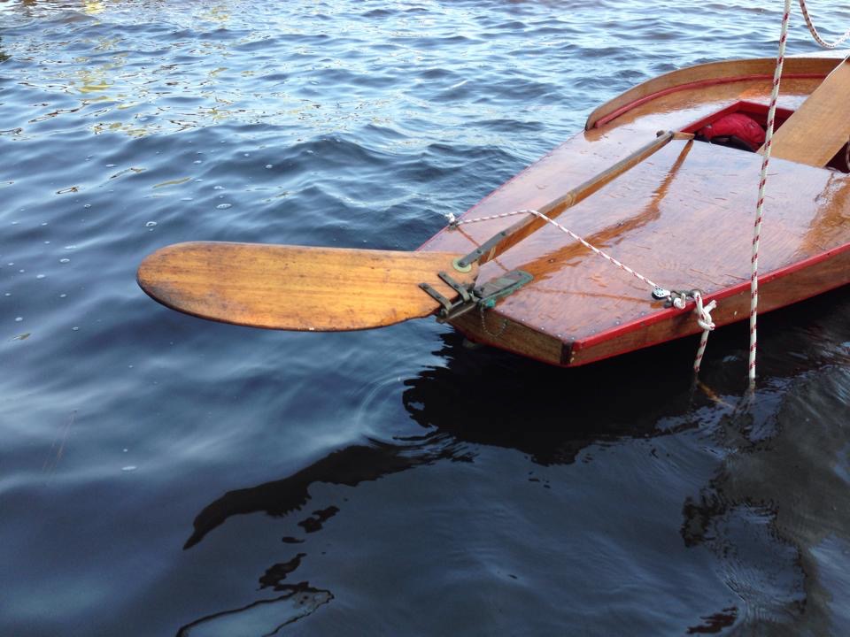 Small Boat Restoration: Alcort Inc Rudder Releasing Mechanism Patent