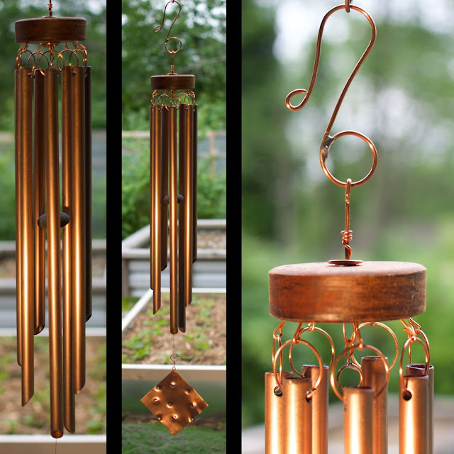 7 Copper Chimes Wind Chime, Anniversary Edition