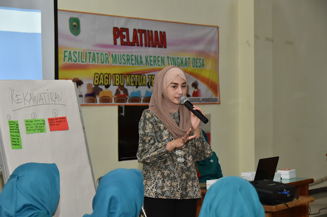 Perkuat Pemahaman Musrenakeren, Novita Hardini Beri Pelatihan kepada Fasilitator