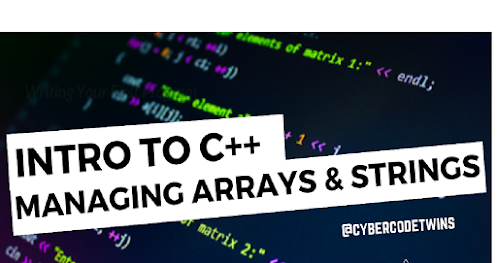 Arrays and Strings in C++