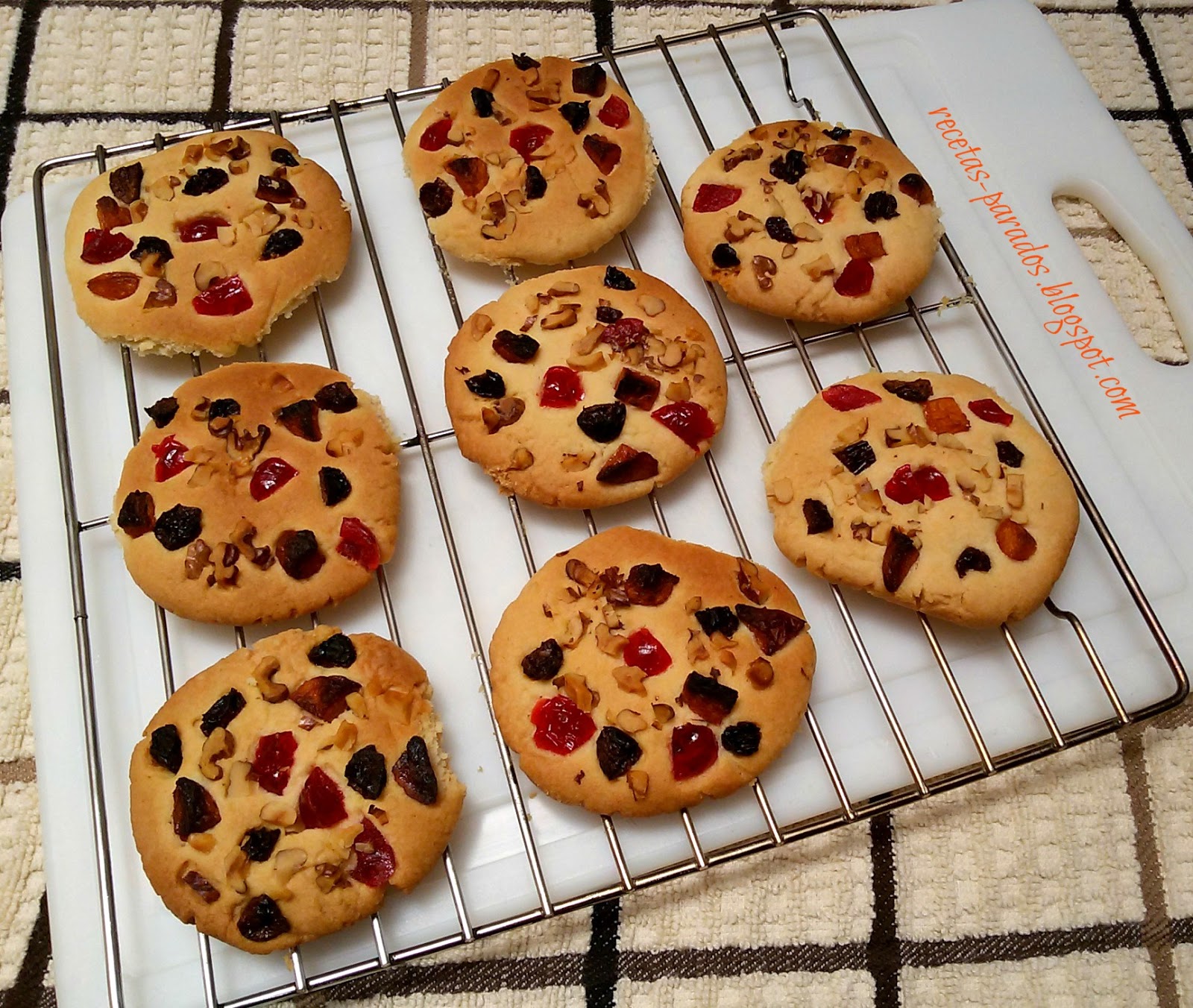 recetas para dos Galletas con Frutos secos recetas para dos Galletas con Frutos secos