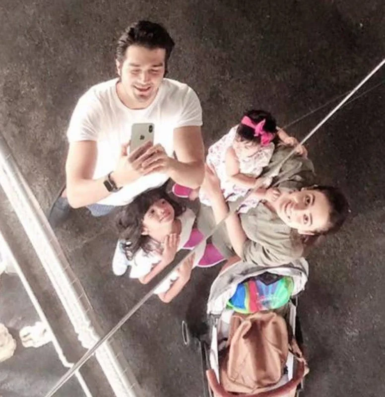 Actor Shahzad Sheikh Lovely Family Pictures Actor Shahzad Sheikh Lovely Family Pictures