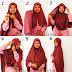 Tutorial Hijab Pashmina Menutupi Dada