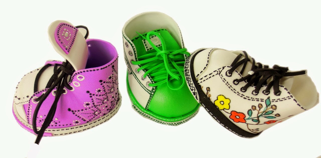 Делаем ботиночки из фоамирана - Ярмарка