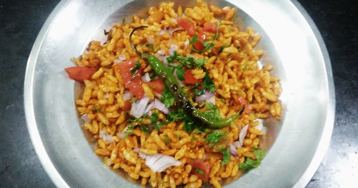 Nivedita's Kitchen Hubli style GIRMITT (masala puffed rice)