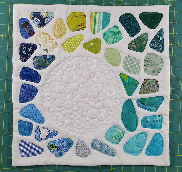 die Selbermacherin Seaglass Art Quilts
