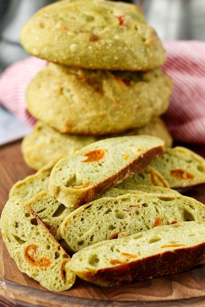Sourdough Green Tea and Candied Kumquat Bread Karen's Kitchen Stories