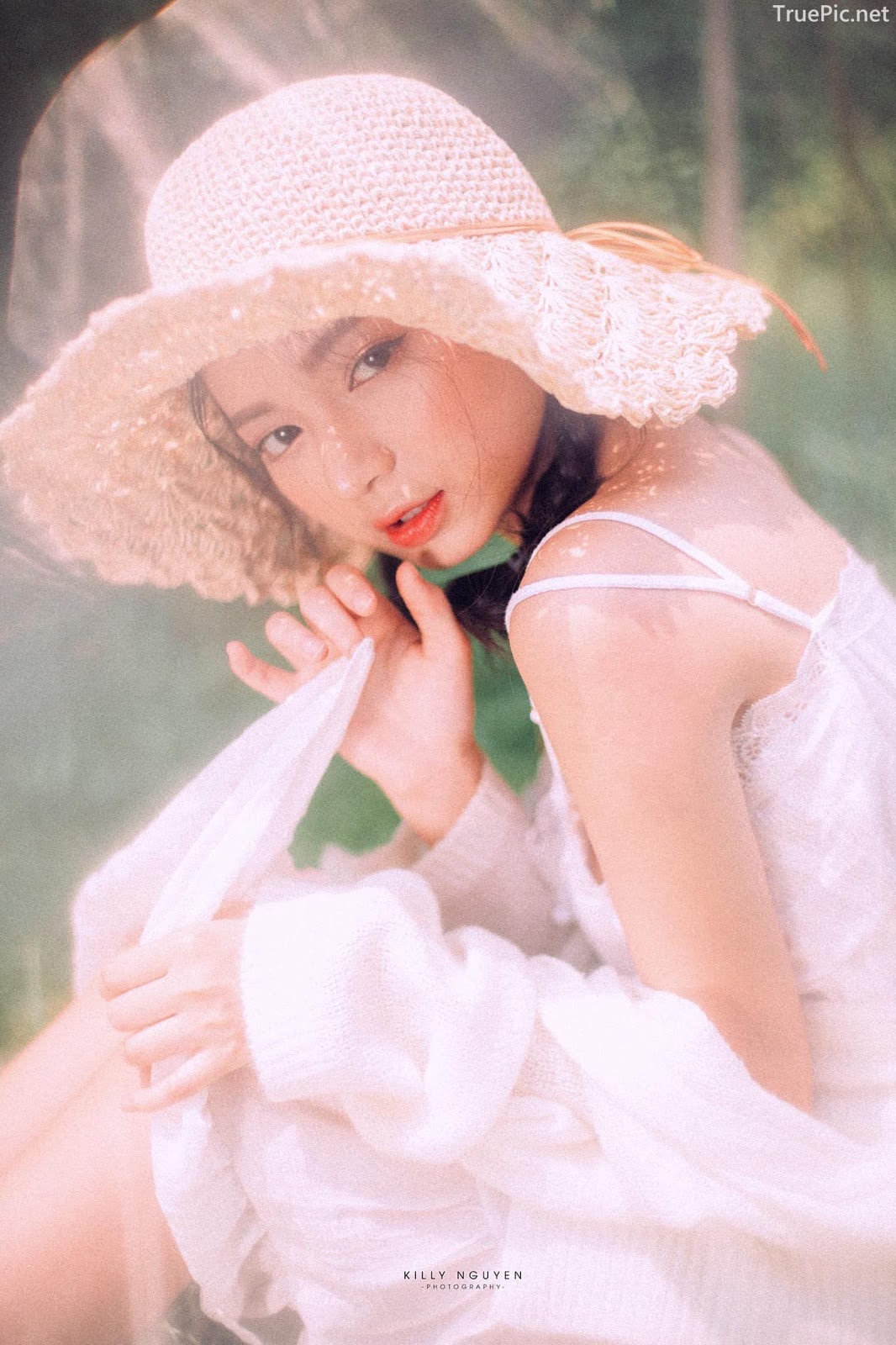 Vietnamese Sexy Model - Vu Ngoc Kim Chi - Beautiful in white - TruePic.net- Picture 37