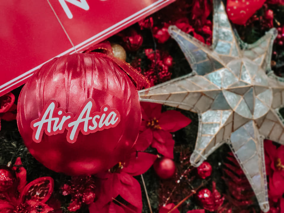 AirAsia Unveils A Giant Christmas Tree At NAIA Terminal 3 The Pinoy
