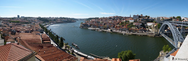 Panorama sur Porto et Vila Nova de Gaia