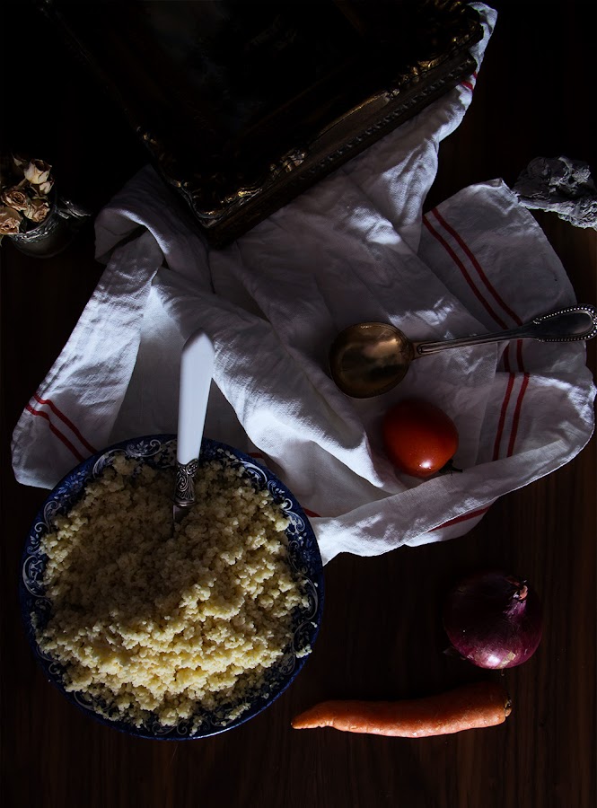 Ensalada fácil de cuscús