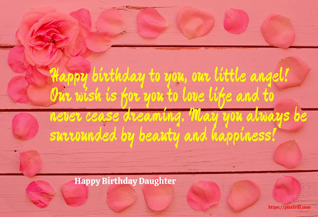 Daughter Birthday Happy Birthday Daughter