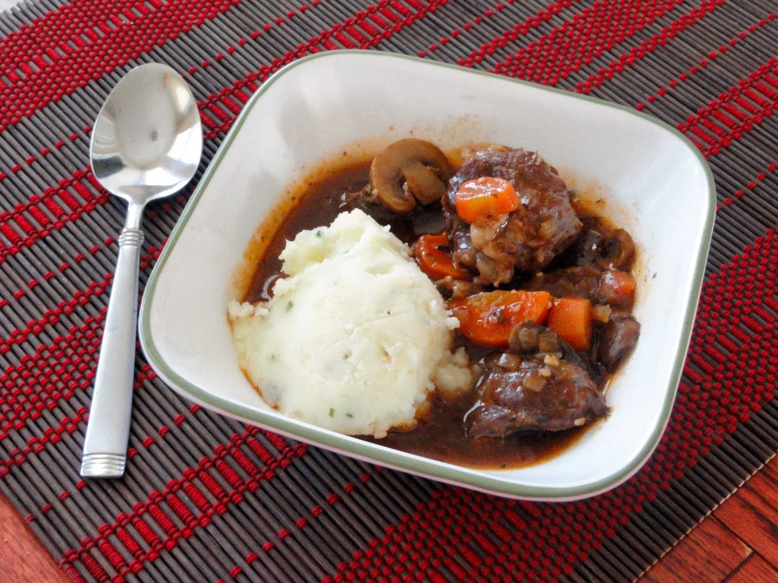 As Good As Gluten Beef, Mushroom, and Carrot Braised Stew