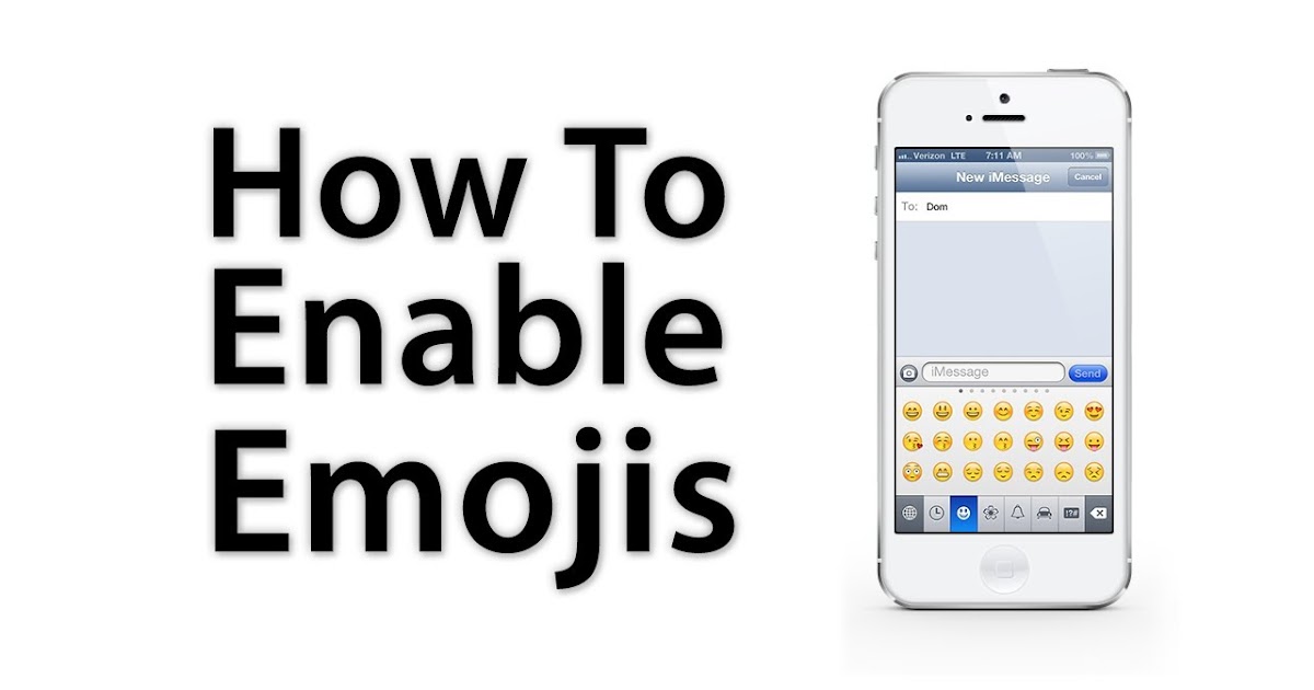 How To Easily Enable Emoji Icons On Your iOS Device