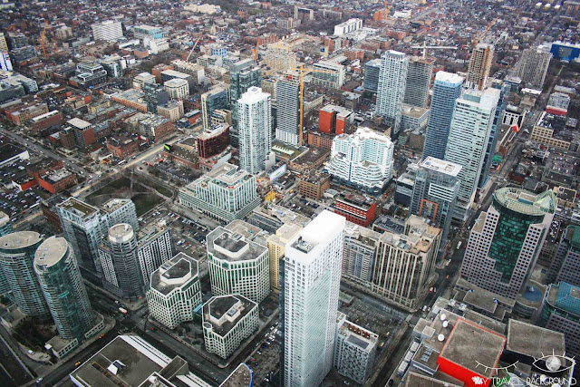 My Travel Background : 4 jours au Canada, en haut de la Tour CN de Toronto 