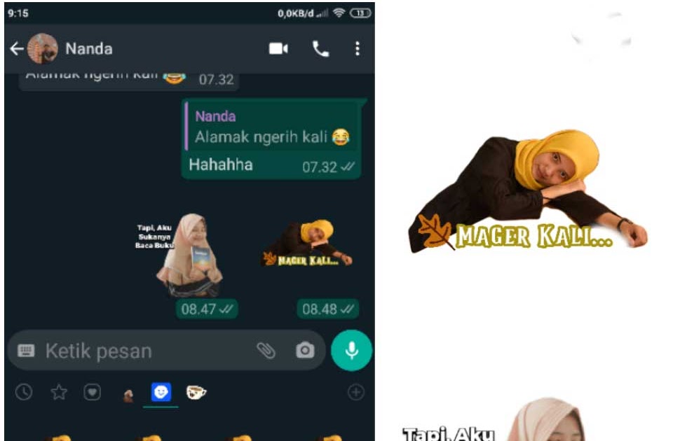 Cara Membuat Stiker Wa Whatsapp Di Hp Secara Online Pojokata